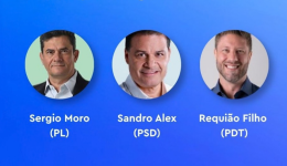 Debate com os candidatos ao Governo do Paraná acontece nesta terça (29)