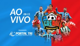 Grenal beneficente reúne ex-atletas e terá transmissão do Portal Tri