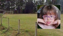 Menina de 3 anos morre após trave de futebol cair durante festa infantil no Paraná