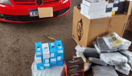 Mais de 100 produtos irregulares são apreendidos pela PRF na BR-282