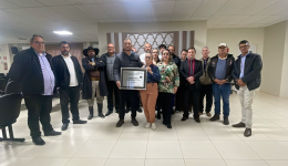 Auditório da Câmara de Barracão recebe o nome de Joaquim Edemar de Souza, o “Ceguinho”