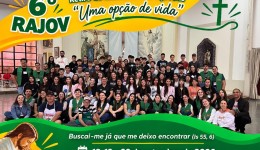 6º RAJOV reúne 60 adolescentes e jovens em final de semana de fé