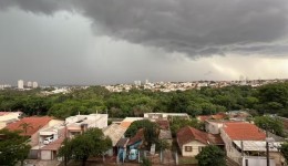 Paraná tem alertas de tempestades com ventos de até 100 km/h em 210 cidades