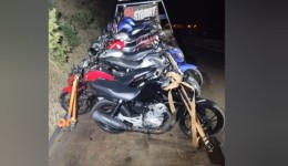 ROCAM apreende oito motos por manobras perigosas na zona rural