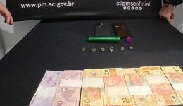 Homem é preso com cocaína pronta para venda