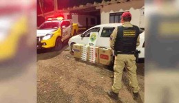 Veículo com carga ilegal de cigarros é interceptado após perseguição