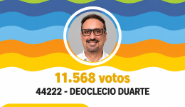 Ex-vereador de Barracão, Deoclecio Duarte, recebe 11.568 votos, mas não é eleito