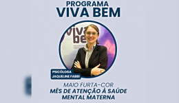 Maio Furta-cor: mês de atenção à saúde mental materna