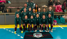 Guarujá do Sul garante vaga na final do Campeonato Estadual Sub-10 Feminino da Liga Catarinense de Futsal