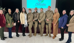 Município recebe projeto Catarinas Itinerantes com exposição sobre violência contra a mulher