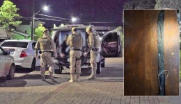 Briga entre irmãos por causa da limpeza da casa termina com dois feridos e apreensão de facão em Idamar