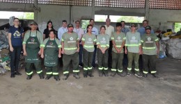 Município discute plano de saneamento e gestão de resíduos em reunião com entidades