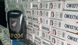Guarda Municipal apreende 190 maços de cigarros contrabandeados