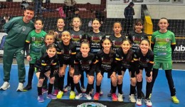 Guarujá do Sul assume a liderança do Estadual Sub-10 Feminino de Futsal