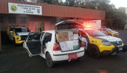 Veículo com carga de vinhos sem desembaraço aduaneiro é apreendido
