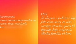 Família pede socorro pelo Instagram durante assalto e é salva após seguidores acionarem a PM 