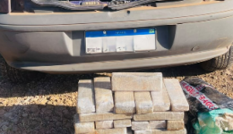 Homem é preso com quase 30 quilos de maconha