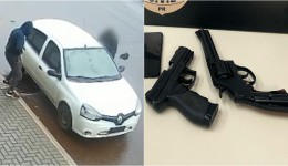 Trio é preso em flagrante por assalto a livraria no centro