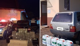 Contrabando e descaminho: PM faz duas apreensões em menos de 24H