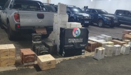 Polícia Militar apreende 567 garrafas de vinho argentino transportadas irregularmente