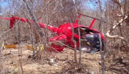 Helicóptero que caiu e matou piloto sofreu queda anterior na Bahia em 2012