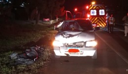 Atropelamento com morte é registrado na BR-282