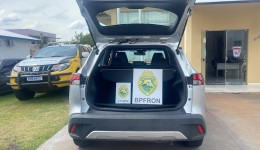 Veículo furtado é recuperado na PR-182 e condutora é presa