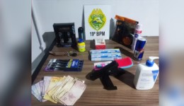 Homem informa CPF no caixa antes de anunciar assalto e acaba preso horas depois