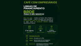 BRDE promove café com empresários na Ascoagrin