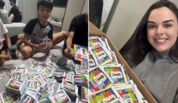 Mãe conta que gastou R$ 11 mil em figurinhas da Copa para filho completar álbum