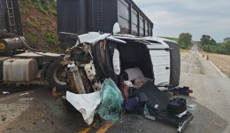 Segunda vítima morre após grave colisão frontal na PR-180