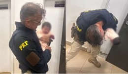 Policial salva recém-nascido engasgado após família percorrer 10 km no Paraná