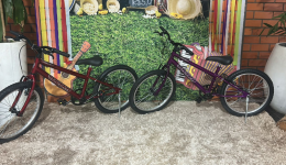 Escola Luiz Savoldi recebe doações para aquisição de bicicletas