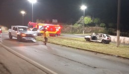 Colisão de veículos deixa feridos na BR 163