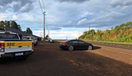 Motorista com tornozeleira eletrônica foge por mais de 15 km em perseguição