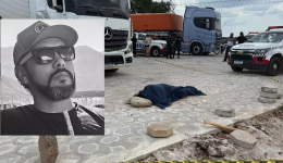 Caminhoneiro de SC é executado a tiros e atropelado por suspeita de ciúmes: “só parei porque acabou a bala”