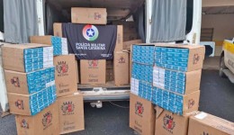 Mulher é presa com grande carga de cigarros contrabandeados