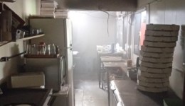 Princípio de incêndio em fritadeira mobiliza Bombeiros em restaurante
