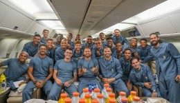 Seleção Brasileira embarca para os Estados Unidos rumo à Copa do Mundo