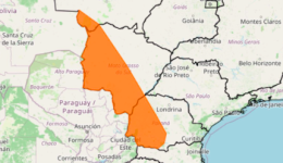 Tempestades com ventos de até 100 km/h colocam quatro estados em alerta nesta quarta-feira