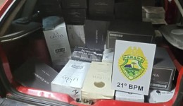 Polícia apreende quase mil garrafas de vinho contrabandeadas