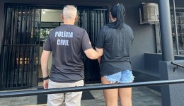 Mulher é presa por tentar matar ex-companheiro e atual namorada dele no Oeste de SC