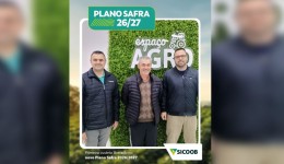 Sicoob São Miguel libera primeira operação de Crédito Rural no Novo Plano Safra 2026/2027