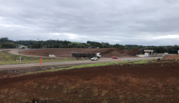 Obras no entroncamento das BRs 158 e 282 modificam o trânsito nesta segunda e terça
