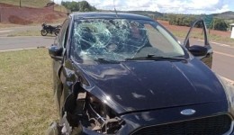 Acidente deixa dois feridos no trevo do km 15