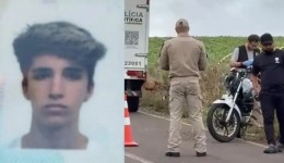 Jovem de 19 anos morre após queda de moto