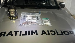 Homem é preso com arma de fogo após agredir mulher e efetuar disparos