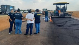 Três trabalhadores morrem em acidente com rolo compressor em obras de duplicação da BR-163