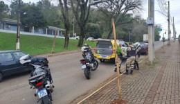 Foragido da justiça é preso após furtar Uno