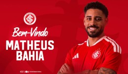 Inter anuncia contratação definitiva do lateral Matheus Bahia até 2027